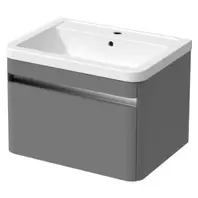 Wickes Radli Wall Hung Vanity Unit & Basin - 600mm