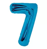 Lets Party Blue Foil 7 Balloon