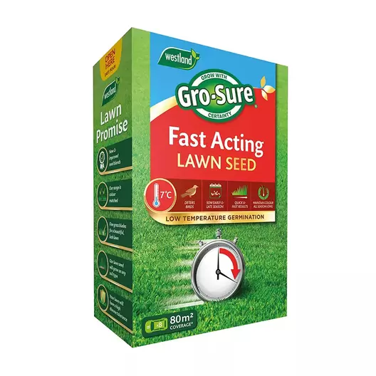 Gro-Sure Fast Acting Lawn Seed80sq m