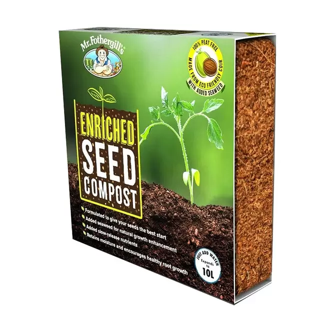 Mr Fothergill's Enriched Peat Free Seed Compost 10L