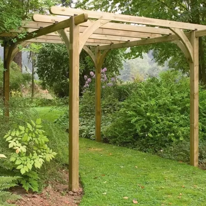 Forest Garden 3 x 3m Softwood Ultima Pergola Kit