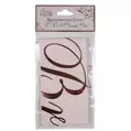 Bridesmaid Paper Sash
