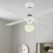 Argos Home Schoolhouse Fan - White