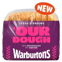 Warburtons Seeds And Grains With Sourdough 400g