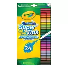Crayola Supertips Washable Markers 24 Pack