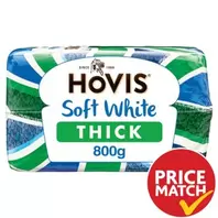 Hovis Soft White Thick Bread 800g