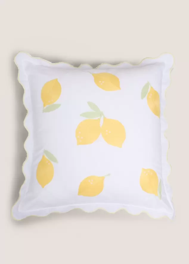 White Lemon Cushion