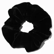 Black Velvet Hair Scrunchie