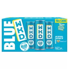 Original Blue Vodka Mix 10 x 330ml