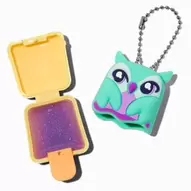 Pucker Pops® Teal Owl Lip Gloss - Grape