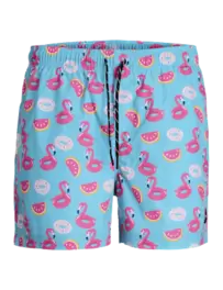 Printed Swim Shorts (8-16 Yrs)