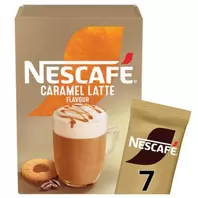 Nescafe Latte Caramel Instant Coffee 7 Sachets