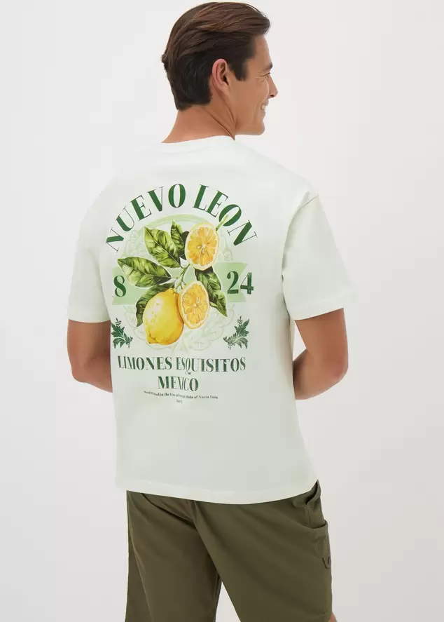 Mint Lemon Slogan T-Shirt