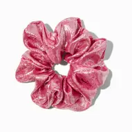 Purple Satin Hair Scrunchie