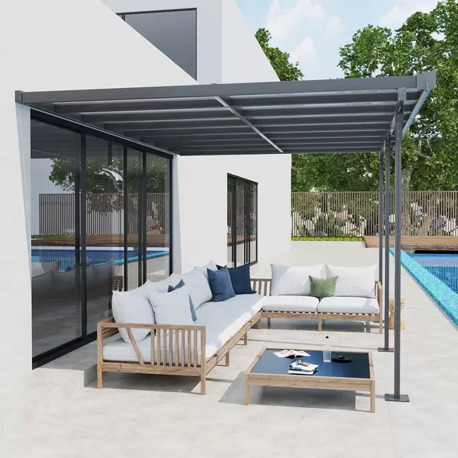 Outsunny Outdoor Patio Wall-Mounted