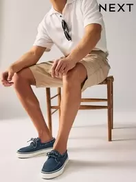 Navy Canvas Boat Shoes