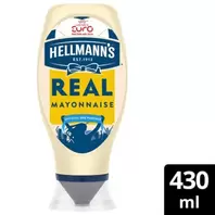 Hellmann's Real Squeezy Mayonnaise 430ml