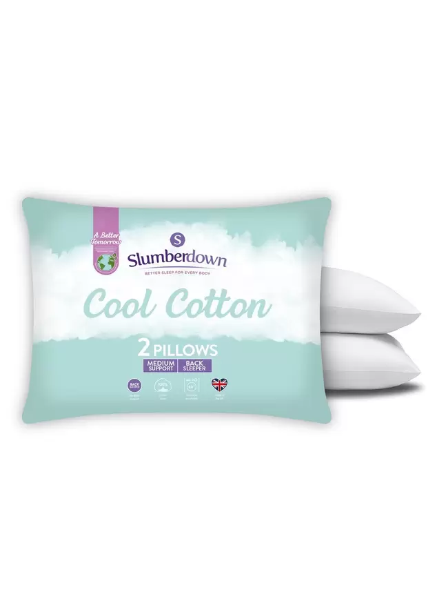 2 Pack Slumberdown Summer Nights Pillows