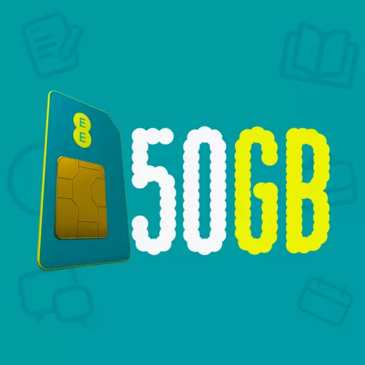 50GB SIM for just £18 a month