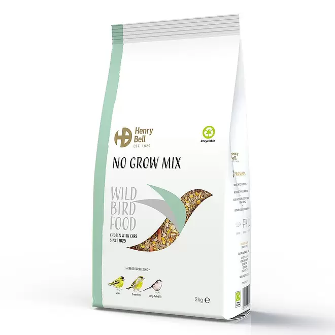 Henry Bell No Grow Mix for Wild Birds 2kg