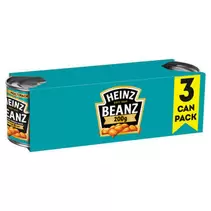 Heinz Baked Tinned Beans in Tomato Sauce 3 x 200g
