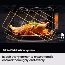 Grill Microwave Triple Distribution System 23L