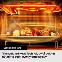Grill Microwave Triple Distribution System 23L