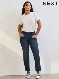 Inky Blue Straight Jeans