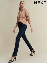 Inky Blue Denim Slim Lift And Shape Jeans
