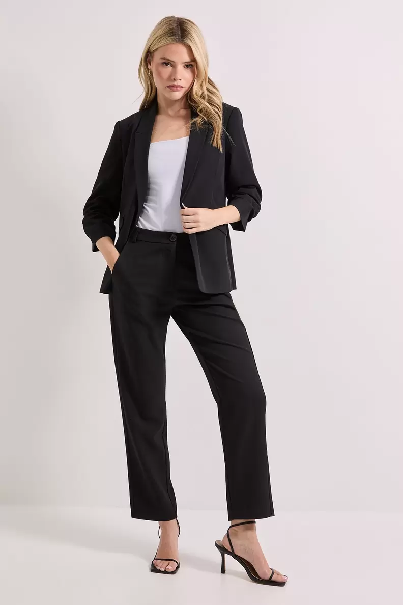Button Front Ankle Grzer Trouser