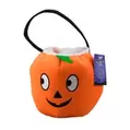 Halloween Pumpkin Plush Treat Bucket