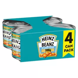 No Added Sugar Beanz in a Rich Tomato Sauce 4 x 200g
