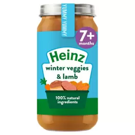 By Nature Winter Veggies & Lamb Baby Food Jar 7+ Months 200g