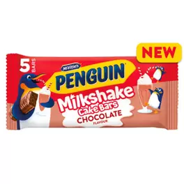 Penguin 5 Chocolate Flavour Milkshake Cake Bars