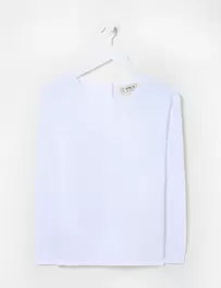 Cotton Rich Jumper with Linen