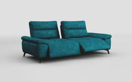 Pavirana 3 Seater Sofa with Power Sliding Backrest & Power Footrest