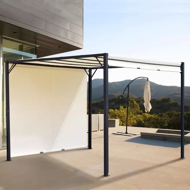 Outsunny 3 x 3 Garden Metal Gazebo