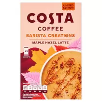 Costa Coffee Limited Edition Barista Creations Maple Hazel Latte 5 x 17g (85g)