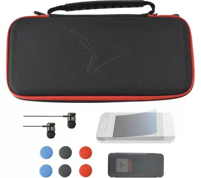 STEELPLAY 11-in-1 Carry & Protect Kit for Nintendo Switch - Multicolor