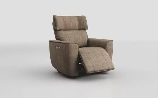 Drax Power Recliner Chair with Power Head Tilt, Lumbar, Massage, Audio & Heat