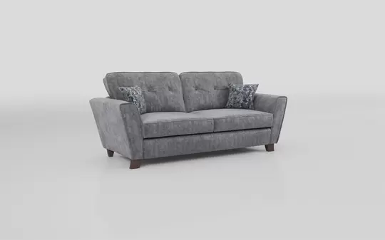 Living Esme Fabric 3 Seater Sofa