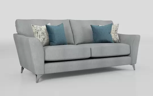 Maisy Fabric 4 Seater Sofa