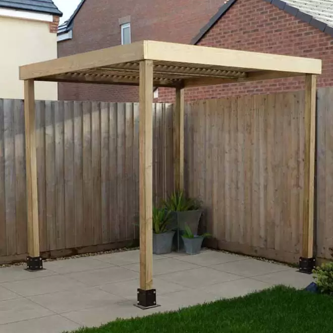Forest Garden 1.97m Wooden Modular Pergola