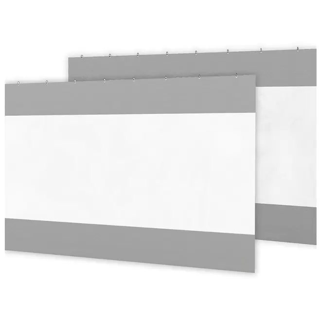 Outsunny Grey Pergola Side Panels 3 x 2m