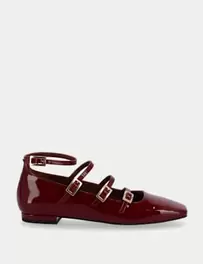 Luke Leather Patent Mary Jane Ballet Pumps