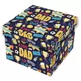 Father's Day Square Gift Box - King Dad
