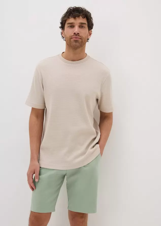 Sage Straight Fit Chino Shorts