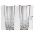 Diamond Cut Highball Glasses (Set of 4)