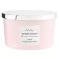 Home Premium Edition Metallic 3 Wick Candle - Secret Garden