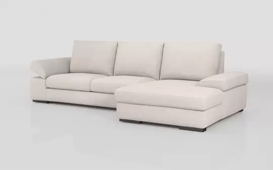 Casalgrande 4 Seater Sofa with Right Hand Facing Lounger